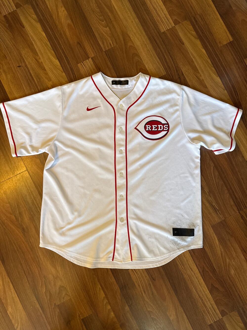 2020s Nike Cincinnati Reds Joey Votto #19 MLB Jersey White Size XXL P